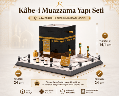 Kâbe-i Muazzama Yapı Seti  İslami Mimari Koleksiyon Modeli
